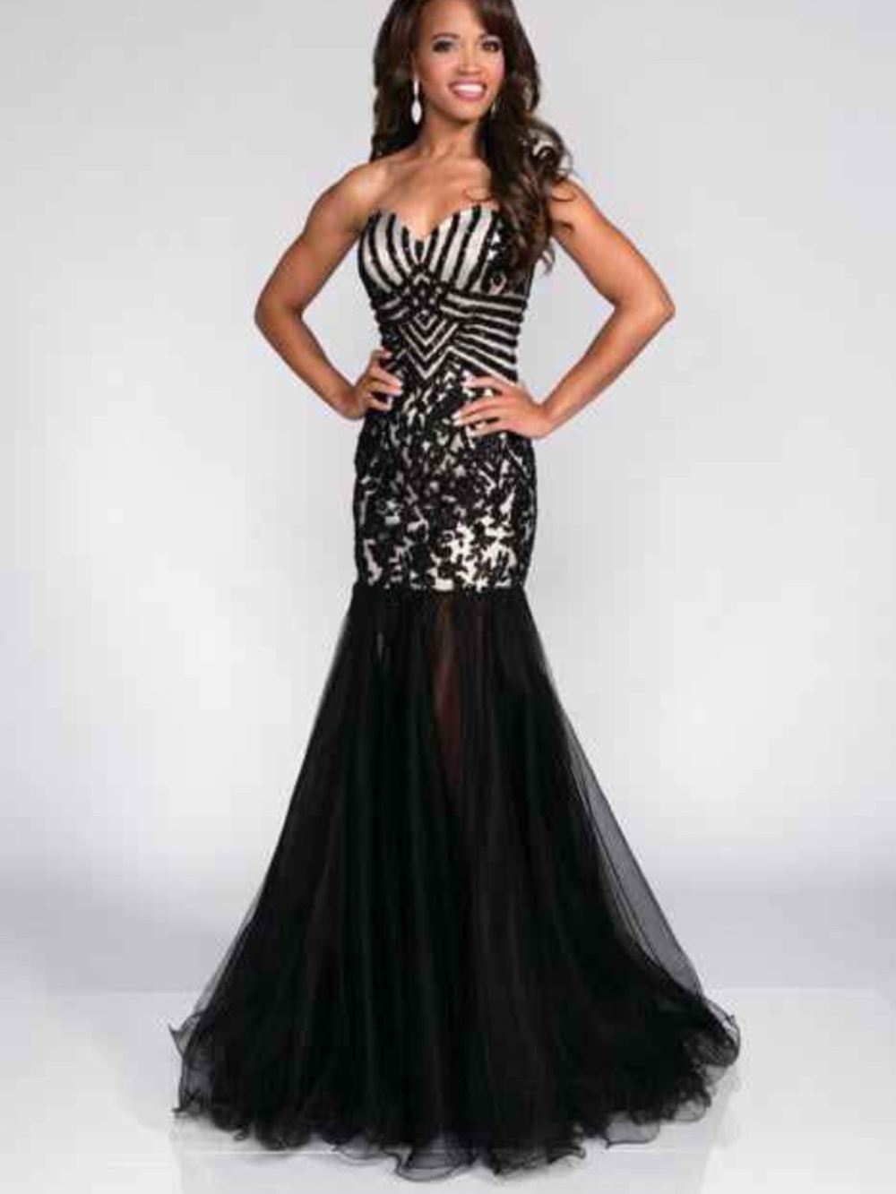 Black Grad or Formal Gown